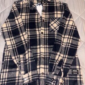 Mens Flannel Plaid Shirt